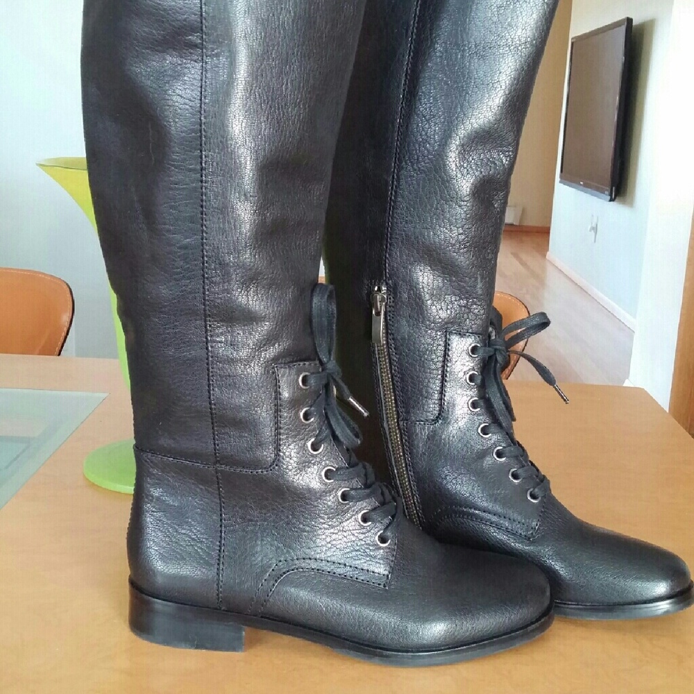 Brand New  Pour la Victoire  genuine leather boots